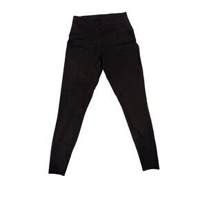 Actiiv Leggings Women Size 6 Black Plant-based Activewear Ecodegradable